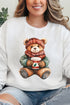 Christmas Wishes Bear Unisex NuBlend Crew Sweatshirt