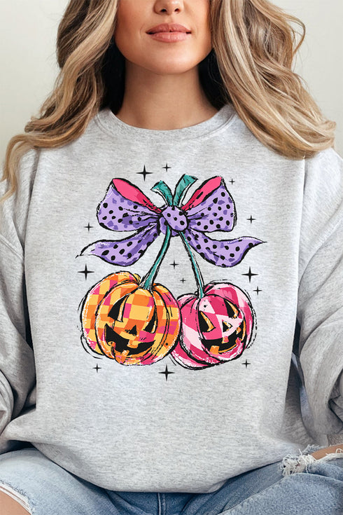 Cherry Pumpkin Pop Unisex NuBlend Crew Sweatshirt