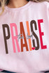 Colorblock Praise The Lord Unisex NuBlend Crew Sweatshirt