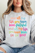 Colorful Always Faithful Unisex NuBlend Crew Sweatshirt