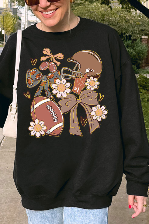 Coquette Daisy Gameday Unisex NuBlend Crew Sweatshirt