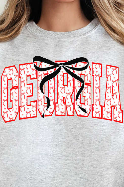 Coquette Varsity Georgia Unisex NuBlend Crew Sweatshirt