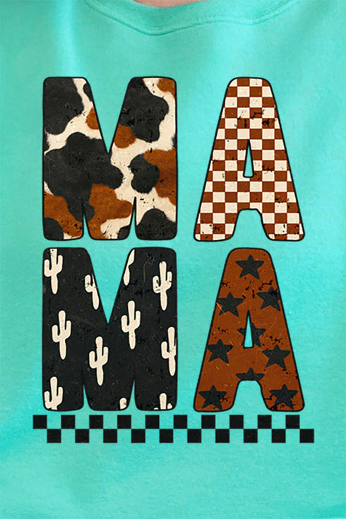 Cow Cactus Mama Unisex NuBlend Crew Sweatshirt