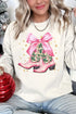 Cowgirl Christmas Boots Unisex NuBlend Crew Sweatshirt