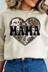 Cowhide Heart Mama Unisex NuBlend Crew Sweatshirt