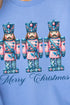 Cracker Chinoiserie Merry Christmas Unisex NuBlend Crew Sweatshirt