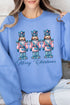 Cracker Chinoiserie Merry Christmas Unisex NuBlend Crew Sweatshirt