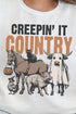 Creepin' It Country Unisex NuBlend Crew Sweatshirt
