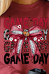 Crimson Stacked Gameday Unisex NuBlend Crew Sweatshirt