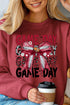 Crimson Stacked Gameday Unisex NuBlend Crew Sweatshirt