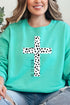 Dalmatian Cross He Is Risen Unisex NuBlend Crew Sweatshirt