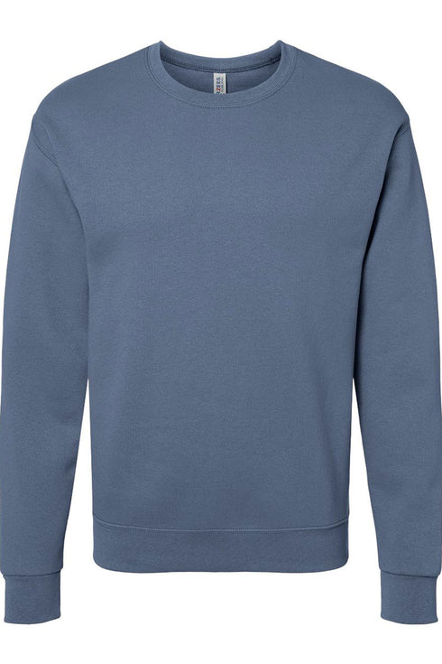 Faux Patchwork Strawberry Unisex NuBlend Crew Sweatshirt