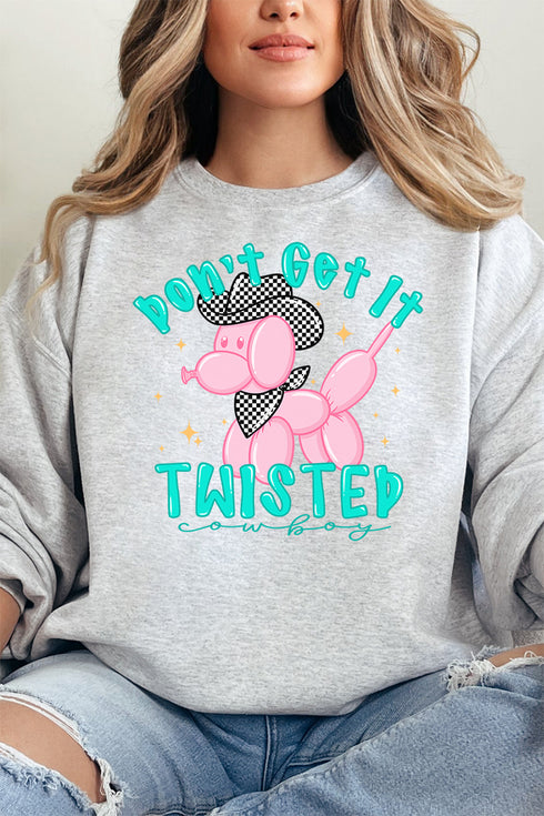 Don't Get It Twisted Cowboy Unisex NuBlend Crew Sweatshirt