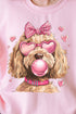 Doodle Dog Hearts Unisex NuBlend Crew Sweatshirt