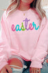Easter Faux Tinsel Transfer Unisex NuBlend Crew Sweatshirt