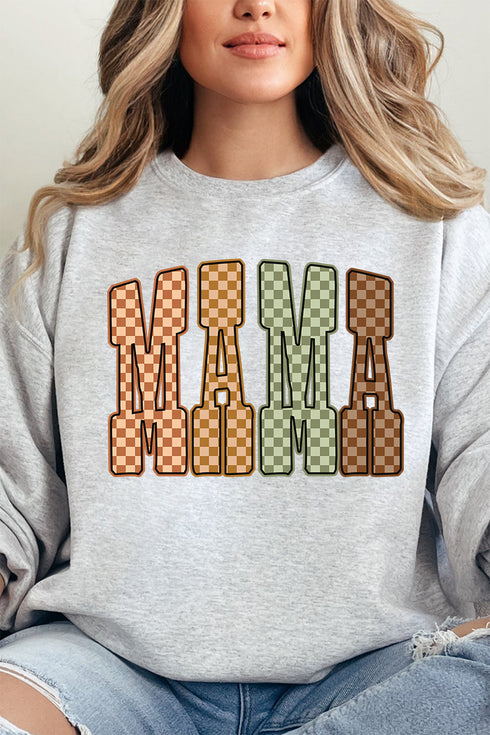 Fall Hues Mama Unisex NuBlend Crew Sweatshirt