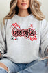 Faux Airbrush Georgia Unisex NuBlend Crew Sweatshirt