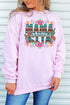 Faux Embroidery Mamacita Transfer Unisex NuBlend Crew Sweatshirt