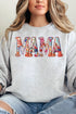 Faux Patchwork Mama Unisex NuBlend Crew Sweatshirt