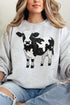 Faux Rhinestone Cow Unisex NuBlend Crew Sweatshirt