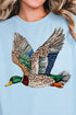 Faux Rhinestone Mallard Unisex NuBlend Crew Sweatshirt