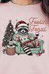 Feelin' Feral Christmas Unisex NuBlend Crew Sweatshirt