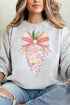 Floral Spring Carrot Unisex NuBlend Crew Sweatshirt