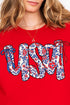 Floral USA Unisex NuBlend Crew Sweatshirt