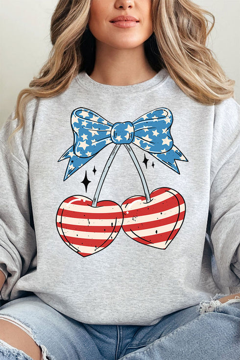Freedom Cherries Unisex NuBlend Crew Sweatshirt