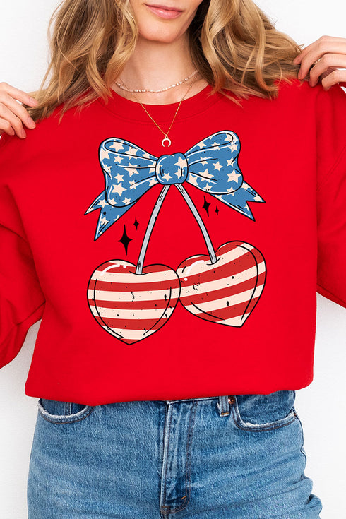 Freedom Cherries Unisex NuBlend Crew Sweatshirt