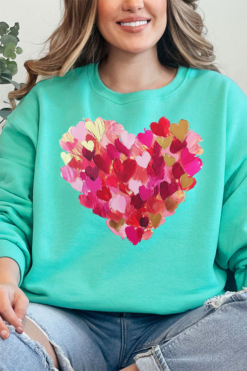 Full Of Love Unisex NuBlend Crew Sweatshirt