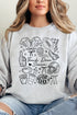 Gameday Girlie Collage Unisex NuBlend Crew Sweatshirt