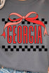 Bow Georgia Check Unisex NuBlend Crew Sweatshirt