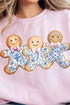 Gingerbread Chinoiserie Christmas Unisex NuBlend Crew Sweatshirt