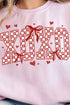 Girlie Red XOXO Unisex NuBlend Crew Sweatshirt