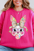 Glitzy Brushed Bunny Unisex NuBlend Crew Sweatshirt