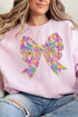 Glitzy Brushed Coquette Unisex NuBlend Crew Sweatshirt