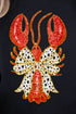 Glitzy Crawfish Coquette Bow Unisex NuBlend Crew Sweatshirt