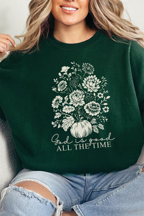 God Is Good & Autumn Is Proof Unisex NuBlend Crew Sweatshirt