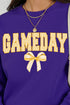 Gold Gingham Gameday Unisex NuBlend Crew Sweatshirt