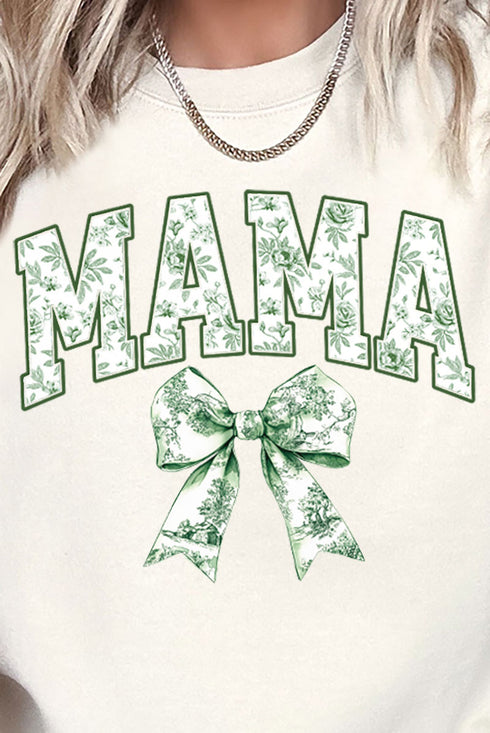 Green Mama Chinoiserie Unisex NuBlend Crew Sweatshirt