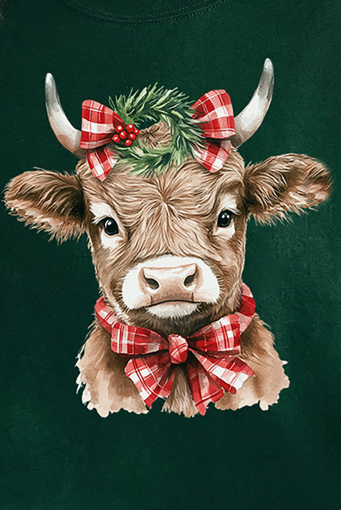 Happy Heifers Christmas Unisex NuBlend Crew Sweatshirt