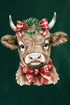 Happy Heifers Christmas Unisex NuBlend Crew Sweatshirt