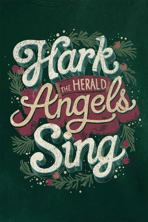 Hark The Herald Angels Sing Unisex NuBlend Crew Sweatshirt