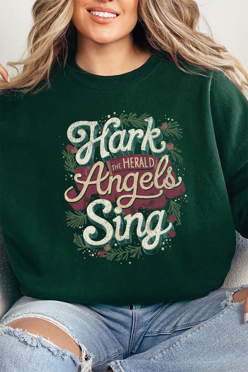 Hark The Herald Angels Sing Unisex NuBlend Crew Sweatshirt