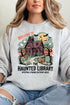 Haunted Library Unisex NuBlend Crew Sweatshirt
