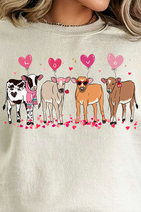 Heifer Love Unisex NuBlend Crew Sweatshirt