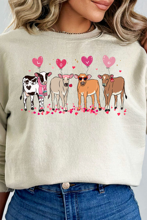 Heifer Love Unisex NuBlend Crew Sweatshirt