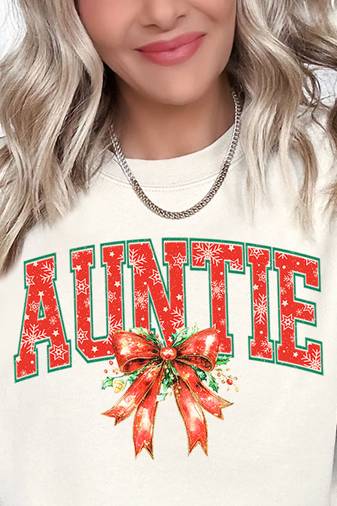 Holly Jolly Auntie Unisex NuBlend Crew Sweatshirt