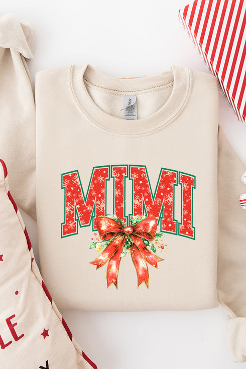 Holly Jolly Mimi Unisex NuBlend Crew Sweatshirt